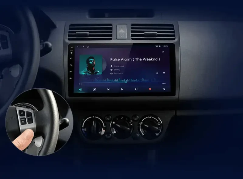 Radio Android do Suzuki Swift (2003-2010) CarPlay Android Auto 4G WiFi GPS DSP