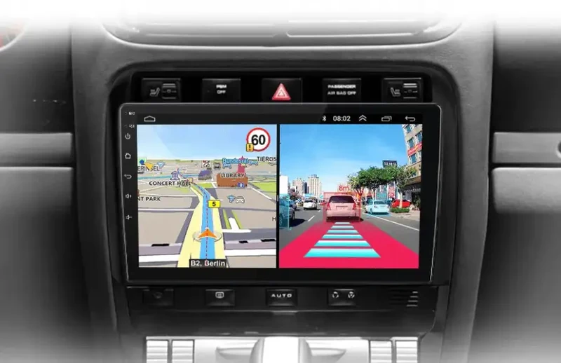 Radio Android do Porsche Cayenne (2002-2010) CarPlay Android Auto 4G WiFi GPS DSP
