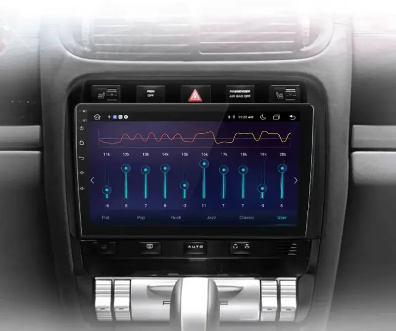 Radio Android do Porsche Cayenne (2002-2010) CarPlay Android Auto 4G WiFi GPS DSP