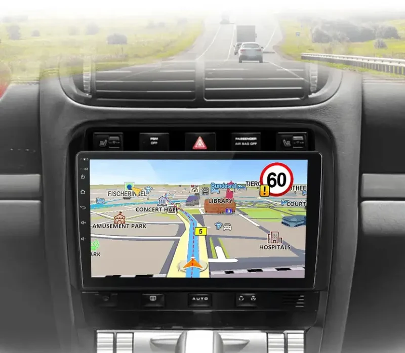 Radio Android do Porsche Cayenne (2002-2010) CarPlay Android Auto 4G WiFi GPS DSP