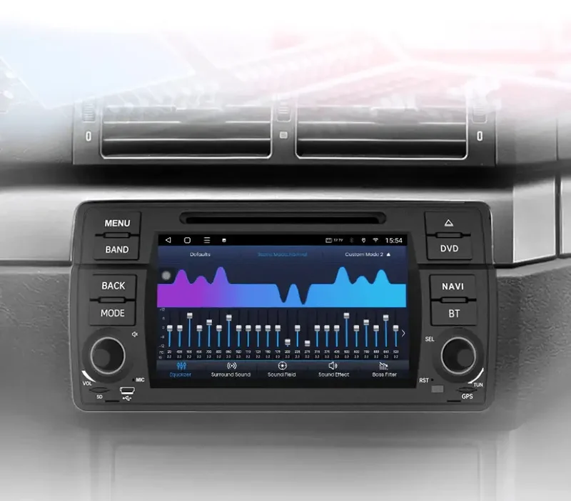 Radio Android do BMW Serii 3 E46 CarPlay Android Auto 4G WiFi GPS DSP