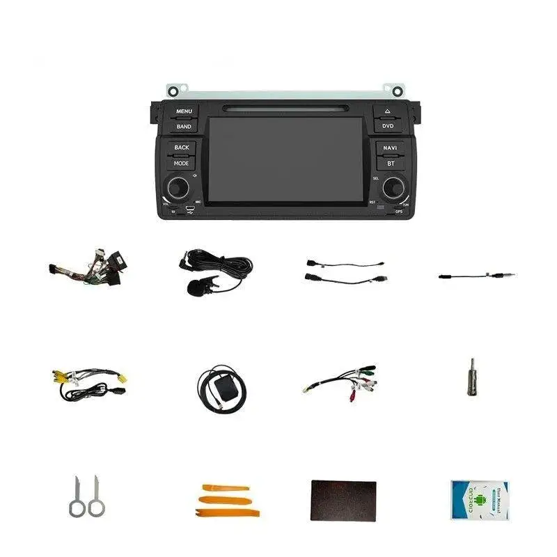 Radio Android do BMW Serii 3 E46 CarPlay Android Auto 4G WiFi GPS DSP