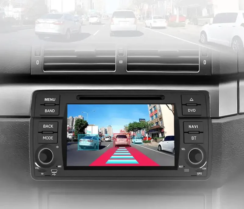 Radio Android do BMW Serii 3 E46 CarPlay Android Auto 4G WiFi GPS DSP
