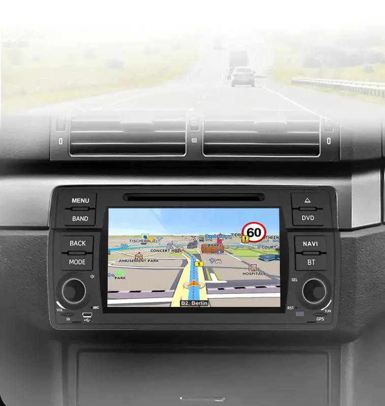 Radio Android do BMW Serii 3 E46 CarPlay Android Auto 4G WiFi GPS DSP