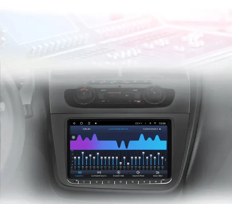 Radio Android do Seat Altea XL Toledo 2004-2009 (2004-2015) CarPlay Android Auto 4G WiFi GPS DSP