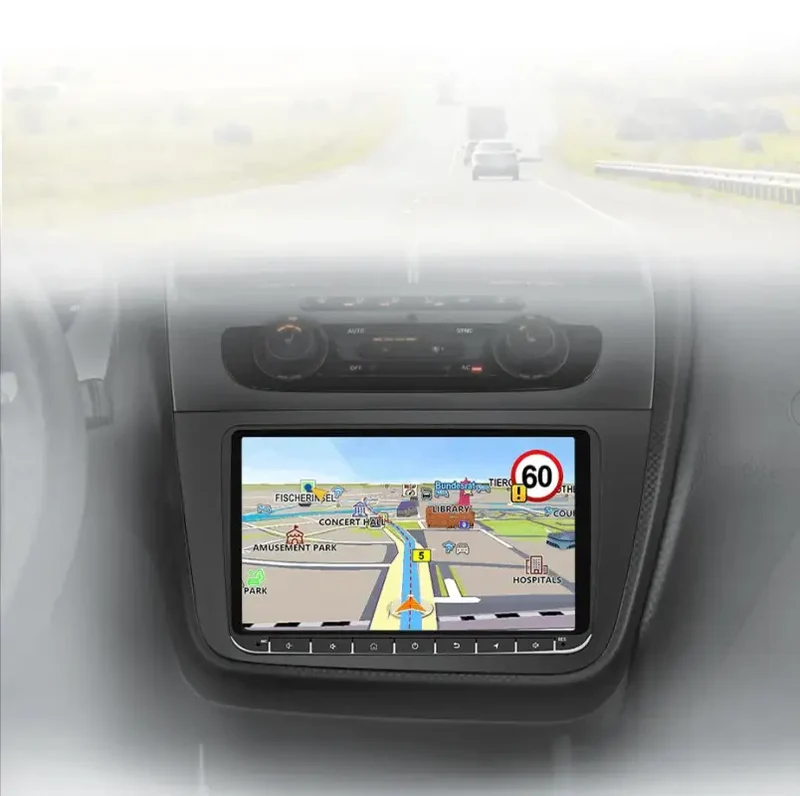 Radio Android do Seat Altea XL Toledo 2004-2009 (2004-2015) CarPlay Android Auto 4G WiFi GPS DSP