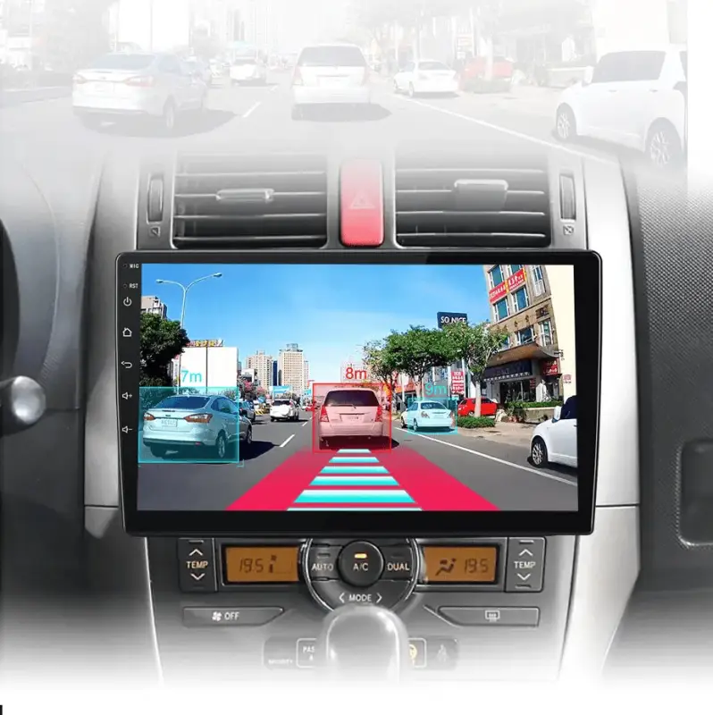 Radio Android do Toyota Auris E150 (2006-2012) CarPlay Android Auto 4G WiFi GPS DSP