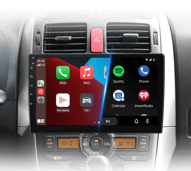 Radio Android do Toyota Auris E150 (2006-2012) CarPlay Android Auto 4G WiFi GPS DSP