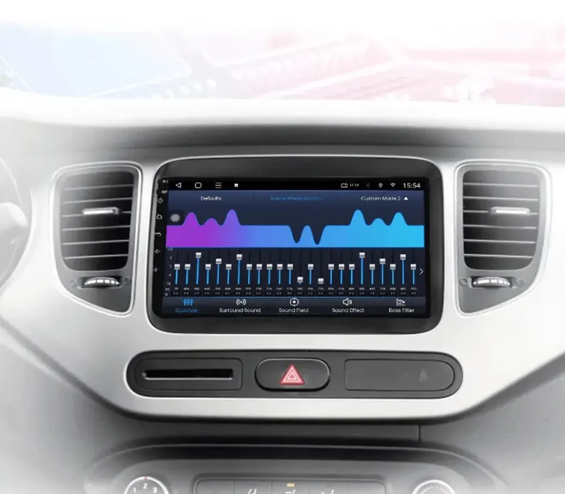 Radio Android do KIA Carens (2013-2018) CarPlay Android Auto 4G WiFi GPS DSP