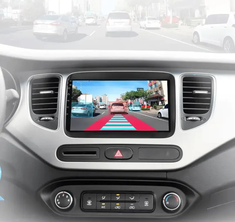 Radio Android do KIA Carens (2013-2018) CarPlay Android Auto 4G WiFi GPS DSP