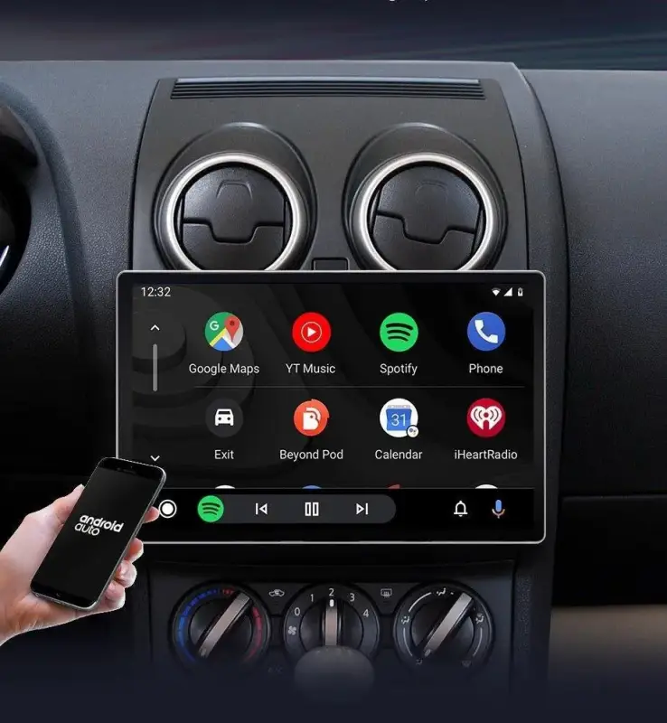 Radio Android do Nissan Qashqai J10 Multimedialne (2006-2013) CarPlay Android Auto 4G WiFi GPS DSP