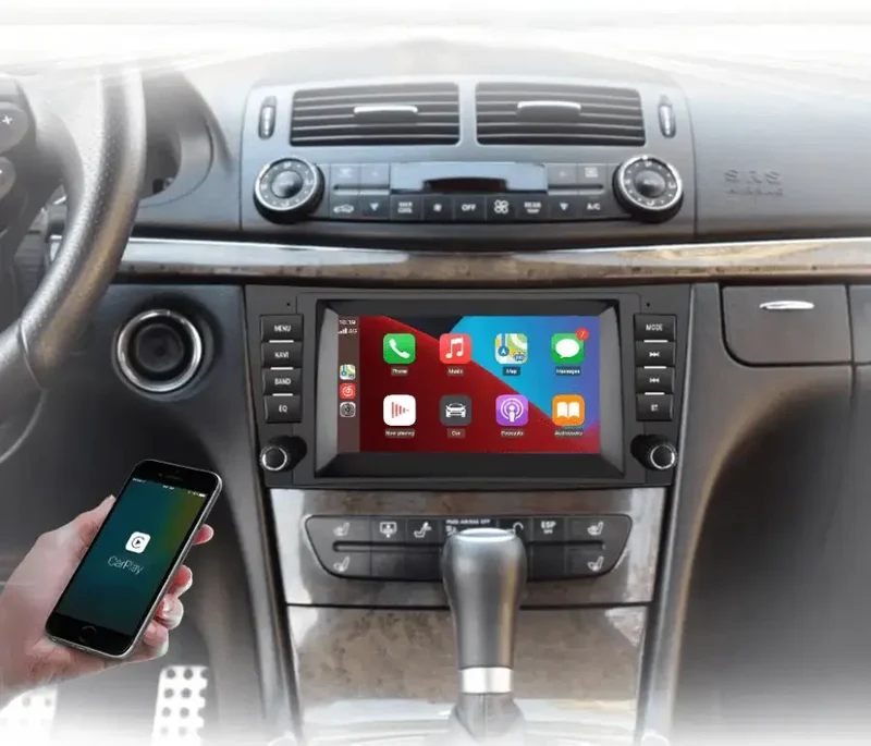 Radio Android do Mercedes-Benz E-Klasa W211 CLS W219 Multimedialne CarPlay Android Auto 4G WiFi GPS DSP