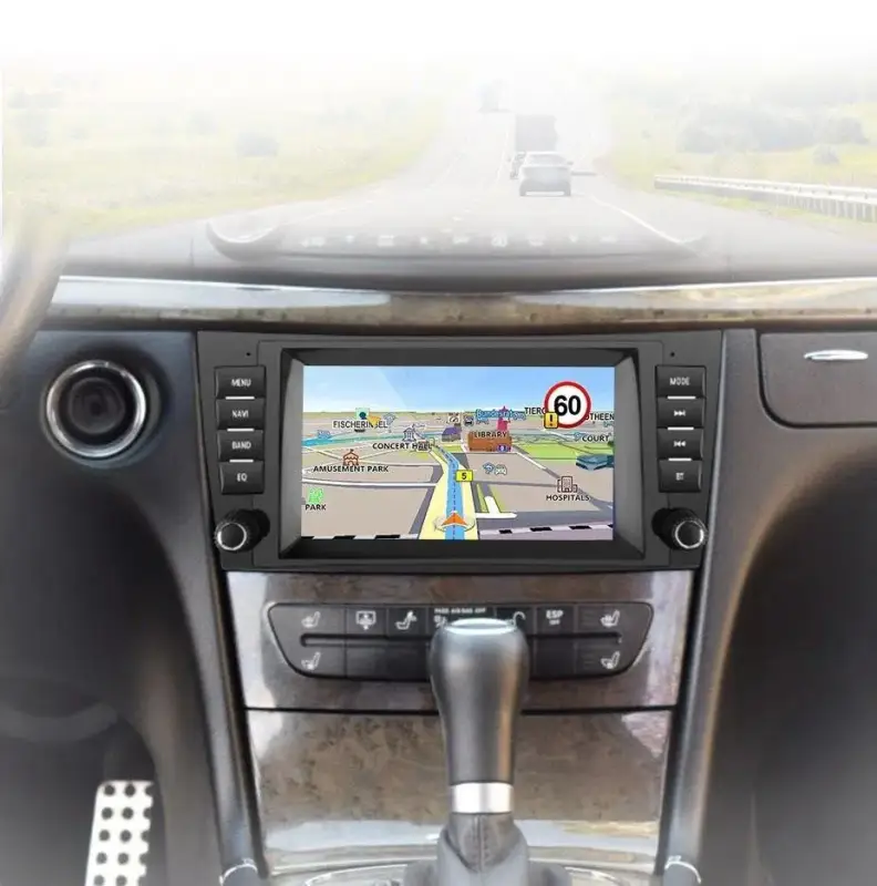 Radio Android do Mercedes-Benz E-Klasa W211 CLS W219 Multimedialne CarPlay Android Auto 4G WiFi GPS DSP