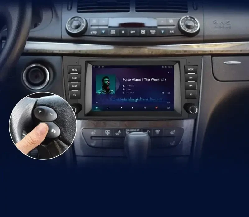 Radio Android do Mercedes-Benz E-Klasa W211 CLS W219 Multimedialne CarPlay Android Auto 4G WiFi GPS DSP