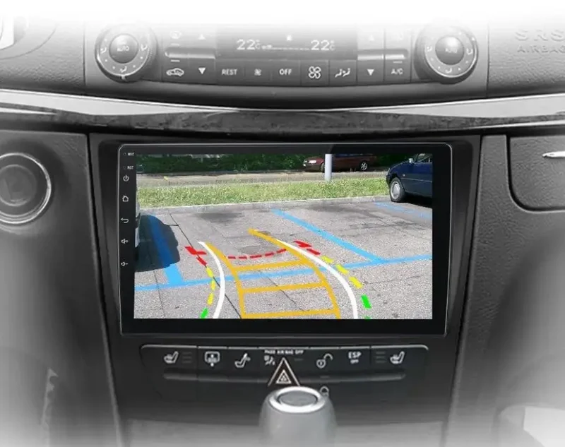 Radio Android do Mercedes-Benz E-Klasa W211 E300 (2002-2010) CarPlay Android Auto 4G WiFi GPS DSP