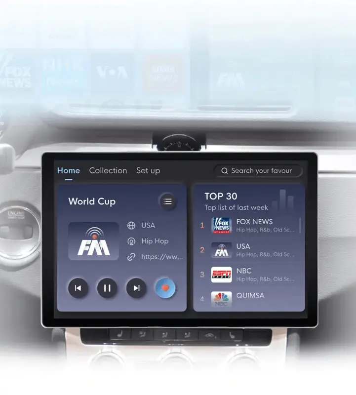 Radio Android do Volkswagen VW Passat B7 CC (2010-2015) CarPlay Android Auto 4G WiFi GPS DSP