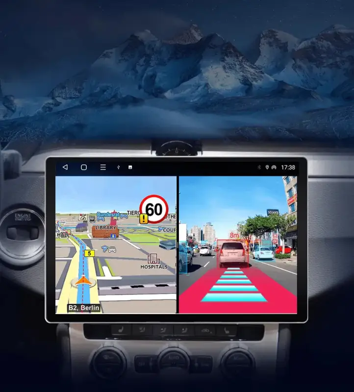 Radio Android do Volkswagen VW Passat B7 CC (2010-2015) CarPlay Android Auto 4G WiFi GPS DSP