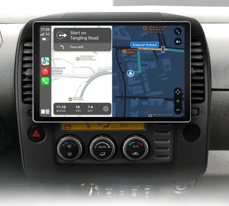 Radio Android do Nissan Navara Multimedialne (2006-2012) CarPlay Android Auto 4G WiFi GPS DSP