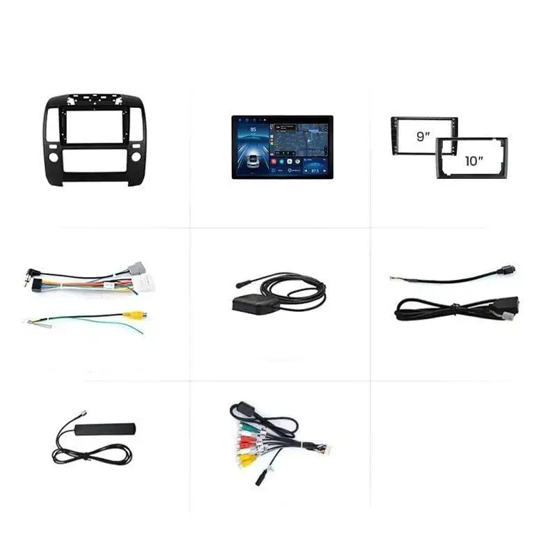 Radio Android do Nissan Navara Multimedialne (2006-2012) CarPlay Android Auto 4G WiFi GPS DSP