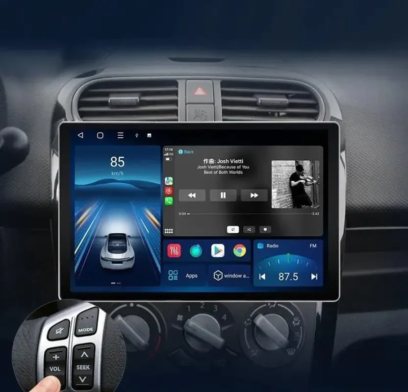 Radio Android do Suzuki Splash Ritz Opel Agila 2008-2012 Multimedialne (2004-2010) CarPlay Android Auto 4G WiFi GPS DSP