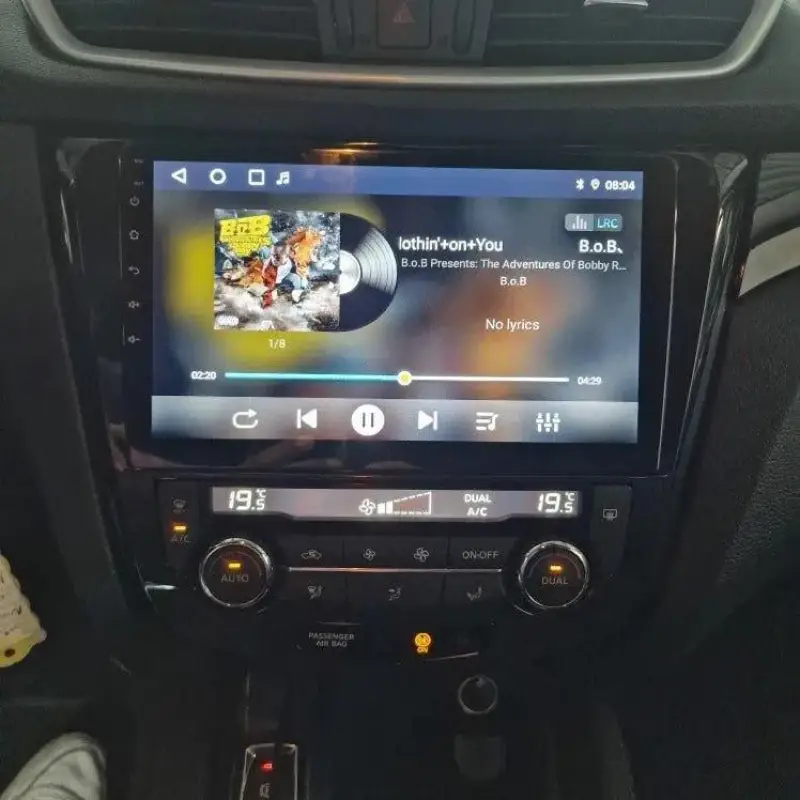 Radio Android do Nissan Qashqai J11 X-Trail T32 (2014-2017) CarPlay Android Auto 4G WiFi GPS DSP