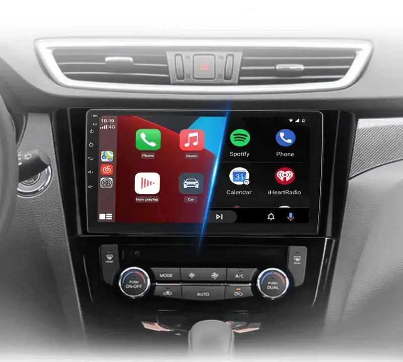 Radio Android do Nissan Qashqai J11 X-Trail T32 (2014-2017) CarPlay Android Auto 4G WiFi GPS DSP