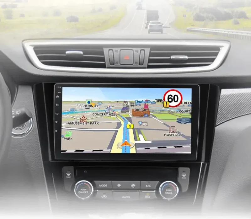 Radio Android do Nissan Qashqai J11 X-Trail T32 (2014-2017) CarPlay Android Auto 4G WiFi GPS DSP