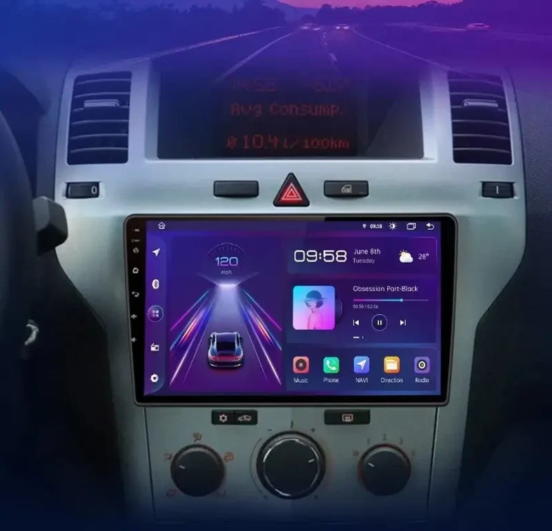 Radio Android do Opel Zafira B Astra H (2005-2014) CarPlay Android Auto 4G WiFi GPS DSP