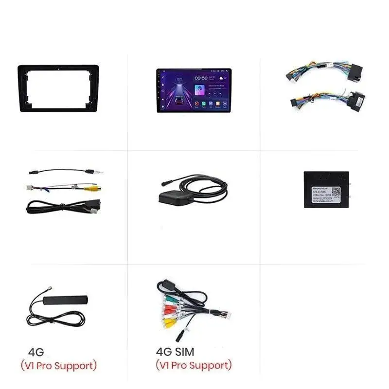 Radio Android do Opel Zafira B Astra H (2005-2014) CarPlay Android Auto 4G WiFi GPS DSP
