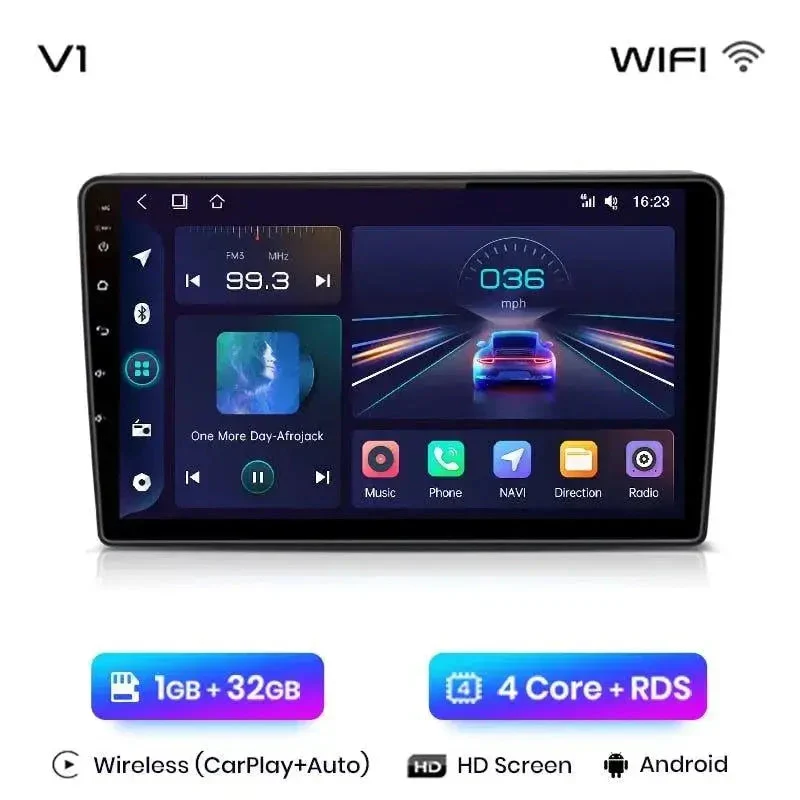 Radio Android do Opel Zafira B Astra H (2005-2014) CarPlay Android Auto 4G WiFi GPS DSP