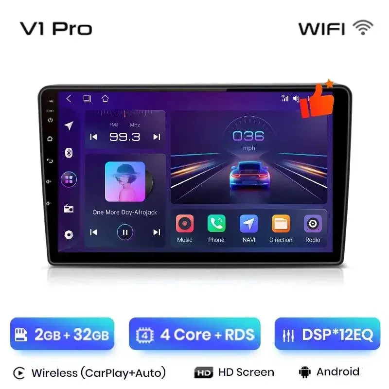 Radio Android do Opel Zafira B Astra H (2005-2014) CarPlay Android Auto 4G WiFi GPS DSP