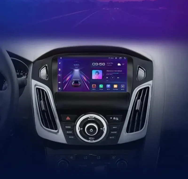 Radio Android do Ford Focus III MK3 (2011-2019) CarPlay Android Auto 4G WiFi GPS DSP