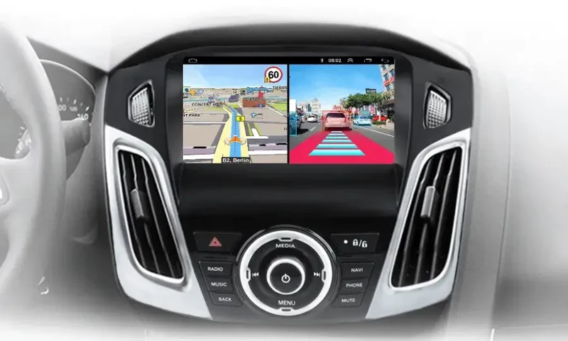 Radio Android do Ford Focus III MK3 (2011-2019) CarPlay Android Auto 4G WiFi GPS DSP