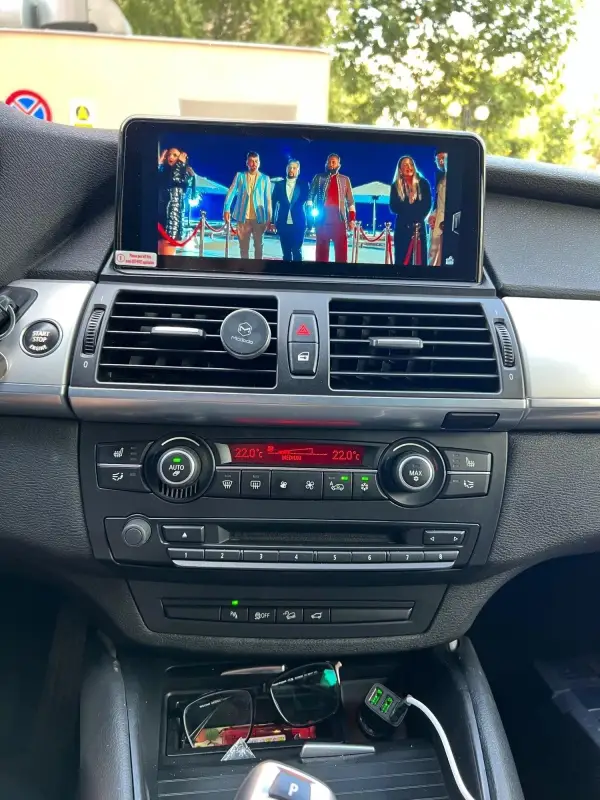 Radio Android do BMW X5 E70 X6 E71 (2007-2013) CarPlay Android Auto 4G WiFi GPS DSP