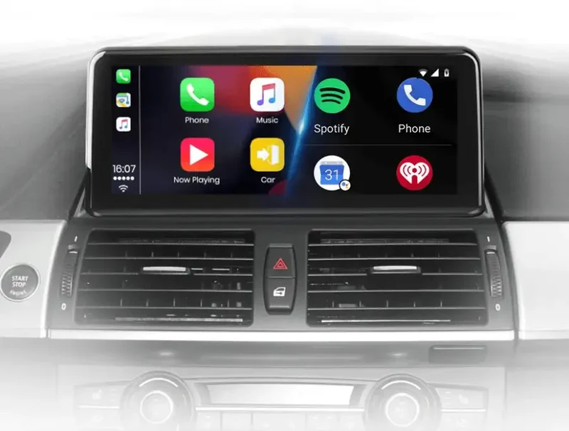 Radio Android do BMW X5 E70 X6 E71 (2007-2013) CarPlay Android Auto 4G WiFi GPS DSP