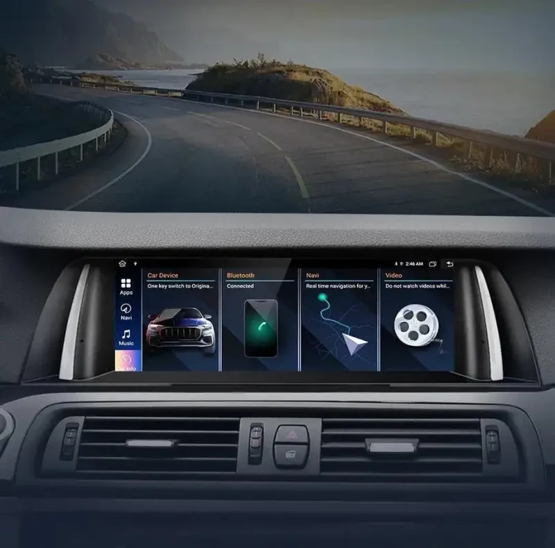 Radio Android do BMW Serii 5 F10 F11 (2011-2017) CarPlay Android Auto 4G WiFi GPS DSP