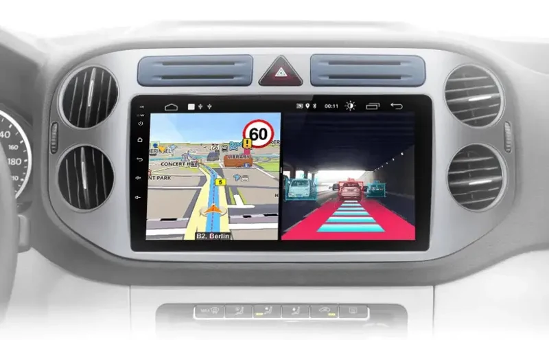 Radio Android do Volkswagen VW Tiguan (2006-2016) CarPlay Android Auto 4G WiFi GPS DSP