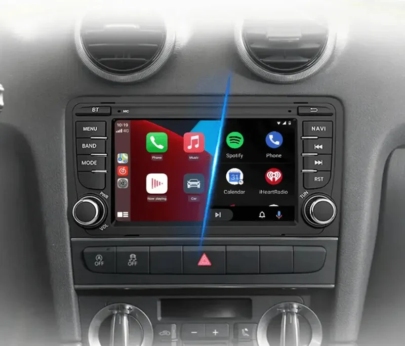 Radio Android do Audi A3 8P Sportback (2003-2011) CarPlay Android Auto 4G WiFi GPS DSP