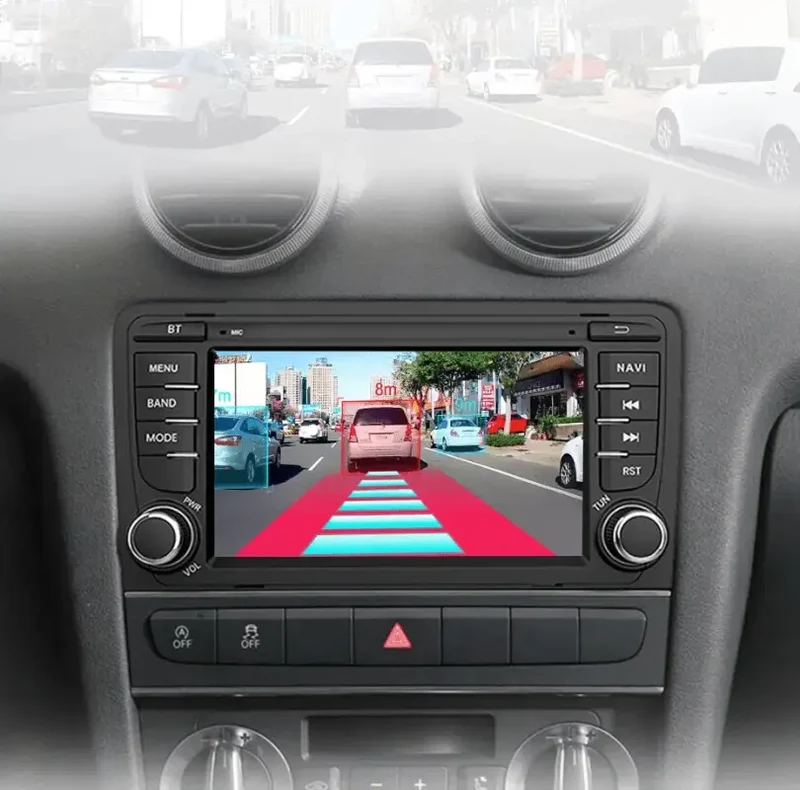 Radio Android do Audi A3 8P Sportback (2003-2011) CarPlay Android Auto 4G WiFi GPS DSP