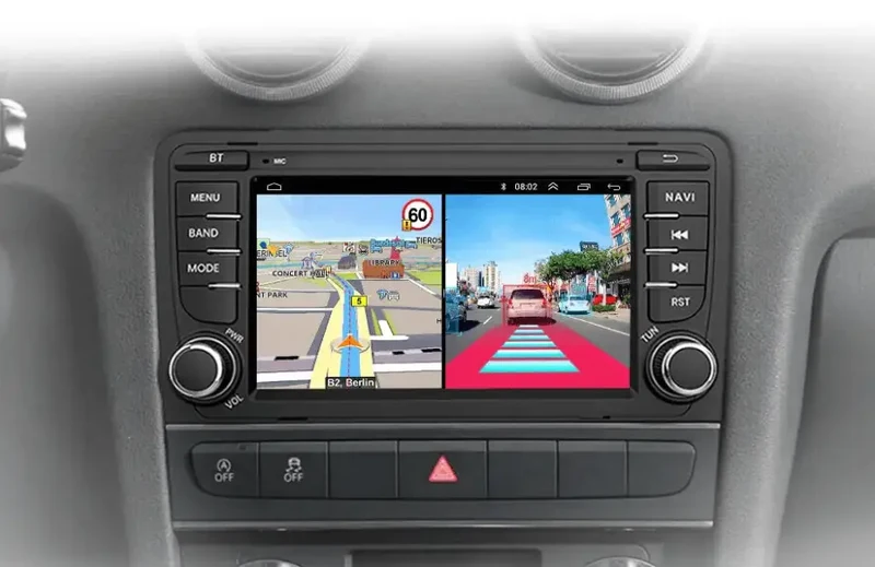 Radio Android do Audi A3 8P Sportback (2003-2011) CarPlay Android Auto 4G WiFi GPS DSP