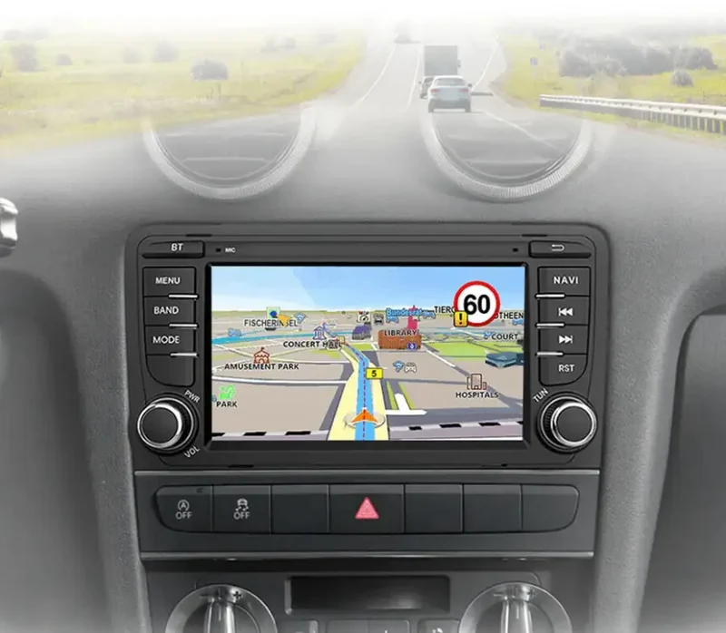 Radio Android do Audi A3 8P Sportback (2003-2011) CarPlay Android Auto 4G WiFi GPS DSP