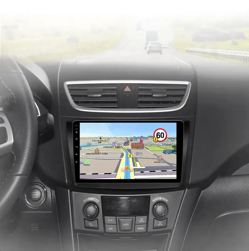 Radio Android do Suzuki Swift IV (2011-2017) CarPlay Android Auto 4G WiFi GPS DSP