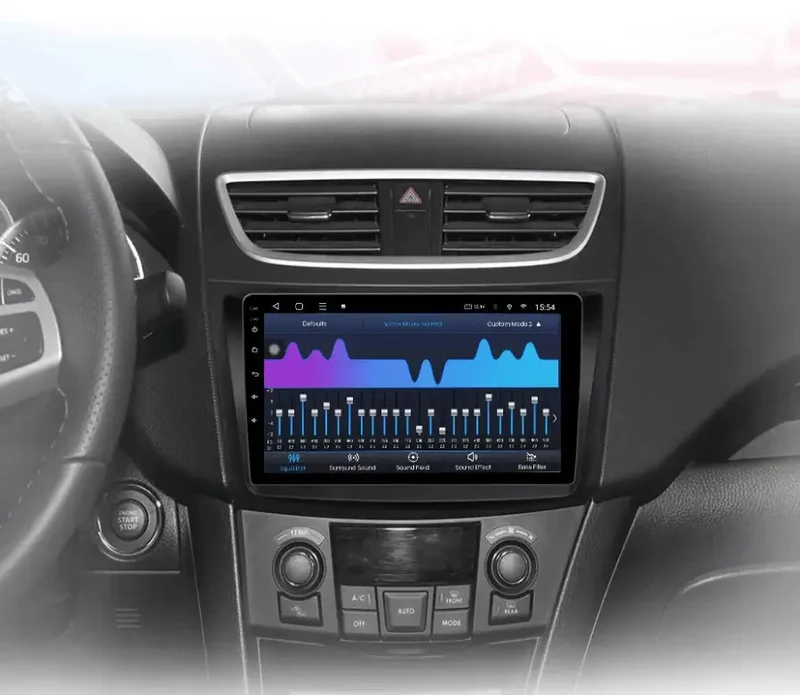 Radio Android do Suzuki Swift IV (2011-2017) CarPlay Android Auto 4G WiFi GPS DSP