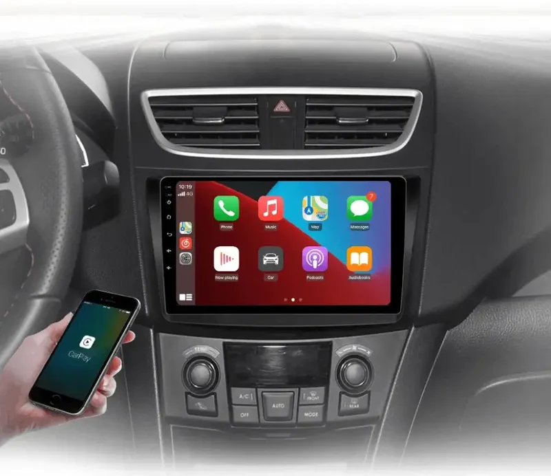 Radio Android do Suzuki Swift IV (2011-2017) CarPlay Android Auto 4G WiFi GPS DSP