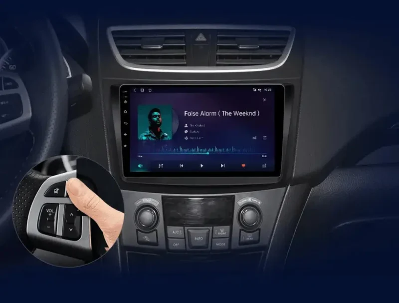 Radio Android do Suzuki Swift IV (2011-2017) CarPlay Android Auto 4G WiFi GPS DSP