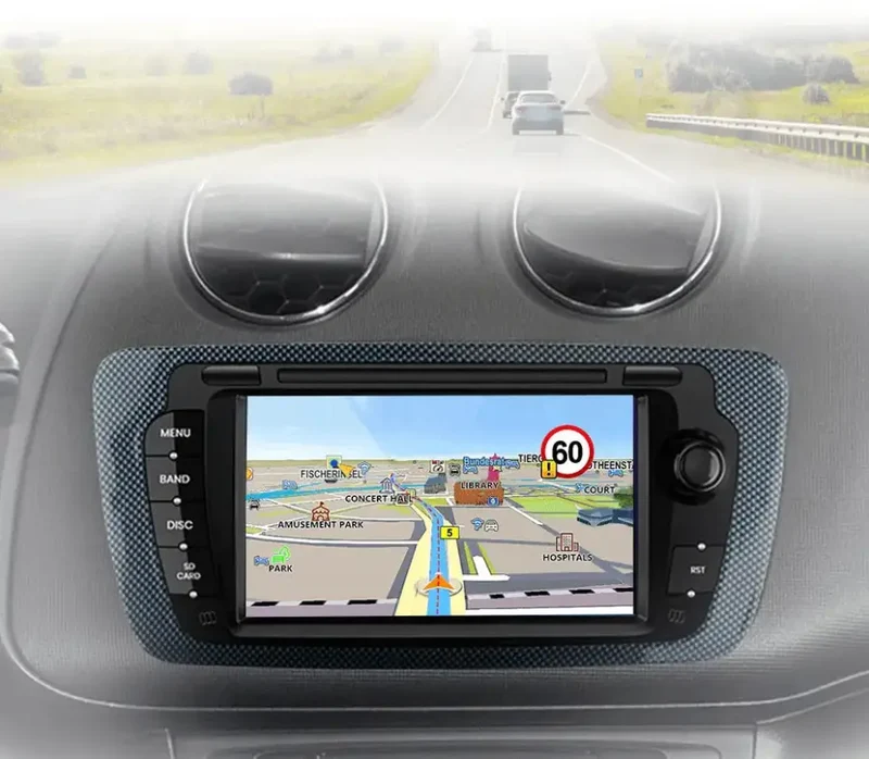 Radio Android do Seat Ibiza 6J (2009-2013) CarPlay Android Auto 4G WiFi GPS DSP