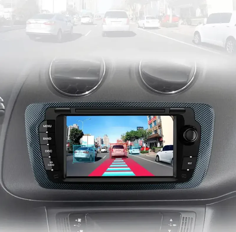 Radio Android do Seat Ibiza 6J (2009-2013) CarPlay Android Auto 4G WiFi GPS DSP