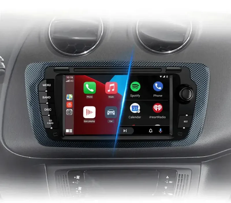 Radio Android do Seat Ibiza 6J (2009-2013) CarPlay Android Auto 4G WiFi GPS DSP