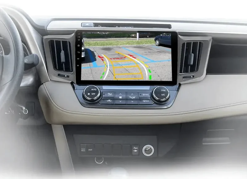 Radio Android do Toyota RAV4 (2012-2018) CarPlay Android Auto 4G WiFi GPS DSP