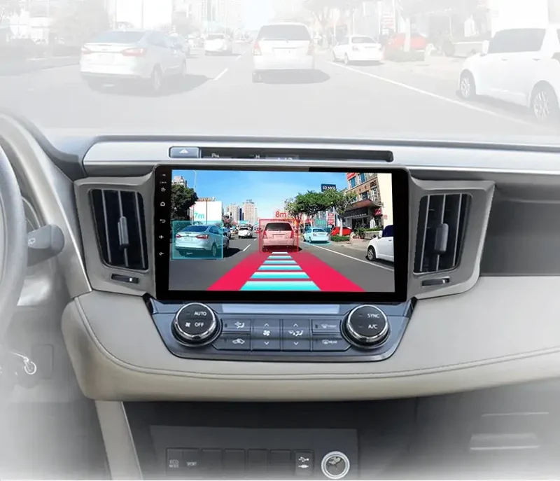 Radio Android do Toyota RAV4 (2012-2018) CarPlay Android Auto 4G WiFi GPS DSP